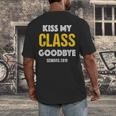 Kiss My Class Goodbye Shirt 2019 Graduation Shirt Men's Back Print T-Shirt