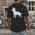 Labrador Retriever Graduation Dog Graduate For Men Women Kids Men's Back Print T-Shirt