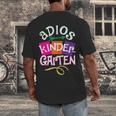 Last Day Of School Adios Kindergarten Graduation Kids Girls Men's Back Print T-Shirt