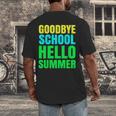 Last Day Of School Shirt Teacher Tee Graduation Men's Back Print T-Shirt