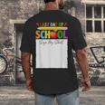 Last Day Of School Sign My Shirt Autograph Graduation Men's Back Print T-Shirt
