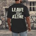 Leave Me Alone I Introvert Men's Back Print T-Shirt Leave Me Alone I Introvert Men's Back Print T-Shirt