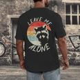 Leave Me Alone Raccoon Lover Introvert Antisocial Shy INTP Men's Back Print T-Shirt Leave Me Alone Raccoon Lover Introvert Antisocial Shy INTP Men's Back Print T-Shirt