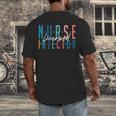 Licensed Nurse Injector Graduation Nurse Injector Men's Back Print T-Shirt