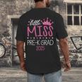Little Miss Pre-K Grad Preschool Prek Graduation 2025 Men's Back Print T-Shirt