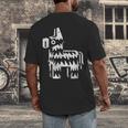Lone Vibes Celebration Individualistic Introvert Party Men's Back Print T-Shirt Lone Vibes Celebration Individualistic Introvert Party Men's Back Print T-Shirt