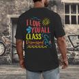 I Love You All Class Dismissed Teacher School Graduation Men Women Girls Kids Men's Back Print T-Shirt