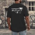 Master Graduation My Granddaughter Mastered It Grandparent Men's Back Print T-Shirt