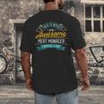Meat Manager Shirt Awesome Job Occupation Graduation Men's Back Print T-Shirt