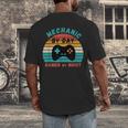 Mechanic Birthday For Graduation Or Christmas Men's Back Print T-Shirt
