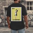 Mexican For Graduation La Graduada 2024 Men's Back Print T-Shirt