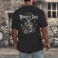 Morally Grey Book Club Reading Shirt Bookish Bookworm Men's Back Print T-Shirt Morally Grey Book Club Reading Shirt Bookish Bookworm Men's Back Print T-Shirt