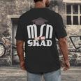 MSN Masters Graduation Men Women Son Daughter Men's Back Print T-Shirt