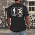 Music Teacher Dabbing Unicorn Graduation Shirt Men's Back Print T-Shirt