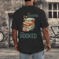 'My Weekend Is All Booked' Reading Book Introvert Librarian Men's Back Print T-Shirt 'My Weekend Is All Booked' Reading Book Introvert Librarian Men's Back Print T-Shirt