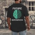 Neuro Surgeon Brain Student Graduation Future Neurosurgeon Men's Back Print T-Shirt