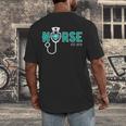 New Grad Nurse Graduation For RN & LPN Men's Back Print T-Shirt