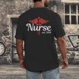 New Nurse 2018 Nurse Nursing School Graduation Shirt Men's Back Print T-Shirt