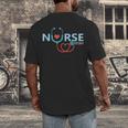 New Nurse Est 2018 T-Shirt Nursing School Graduation Men's Back Print T-Shirt