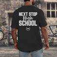 Next Stop High School Graduation T-Shirt Men's Back Print T-Shirt
