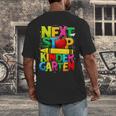Next Stop Kindergarten Preschool Graduation 2023 Boys Girls Men's Back Print T-Shirt