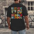 Next Stop Middle School Elementary School Graduation 2025 Men's Back Print T-Shirt