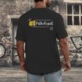 No 1 Pathologist Graduation Anniversairy Birthday Hospital Men's Back Print T-Shirt