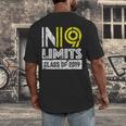 No Limits Cool Class Of 2019 Graduation Men's Back Print T-Shirt