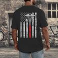 NP Nurse 2026 Practitioner Graduation Vintage Nursing Nurse Men's Back Print T-Shirt