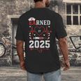 Nurse Earned It 2025 Nurse Graduation RN LPN Class Of 2025 Men's Back Print T-Shirt