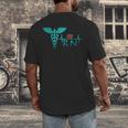 Nurse Shirt Graduation Nursing School RN Cute Tee Shirt Men's Back Print T-Shirt