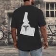 ON NurseShirt Nurse Graduation Idaho Men's Back Print T-Shirt