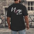 Nursing School Survivor Apparel Graduation Nurse RN EST 2019 Men's Back Print T-Shirt