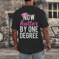 One Degree Hotter Class Of 2018 Graduation T-Shirt Men's Back Print T-Shirt