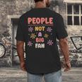 People Not A Big Fan Introverted Person Awkward Introvert Men's Back Print T-Shirt People Not A Big Fan Introverted Person Awkward Introvert Men's Back Print T-Shirt