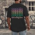 People Not a Big Fan Sarcastic Introvert Humor Men's Back Print T-Shirt People Not a Big Fan Sarcastic Introvert Humor Men's Back Print T-Shirt
