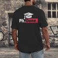 PhD GraduationShirt PhDone Tee For Graduates Men's Back Print T-Shirt