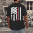 PhD Survivor Graduation American Flag Shirt Degree Tee Women Kids Men Men's Back Print T-Shirt