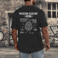 Physician Assistant Essentials PA Student Graduation Men's Back Print T-Shirt