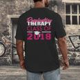 Pink Respiratory Therapist Class Of 2018 GraduationShirt Men's Back Print T-Shirt