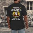 Pre K Graduation Shirt 2019 PreSchool Graduate Toddler Men's Back Print T-Shirt