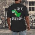 Preschool Graduation Preschooler Dinosaur Pre-K Dino Kids Men's Back Print T-Shirt
