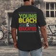 Proud African American Educated Graduation Men's Back Print T-Shirt