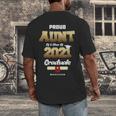 Proud Aunt Of Class Of 2021Shirt Class 2021 Graduation Men's Back Print T-Shirt