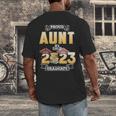 Proud Aunt Of A Class Of 2023 Graduate Graduation Women Men's Back Print T-Shirt