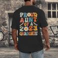 Proud Aunt Of A Class Of 2023 Graduated Graduation Women Men's Back Print T-Shirt