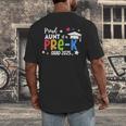 Proud Aunt Of A Pre-K 2025 Graduate Class Of 2025 Graduation Men's Back Print T-Shirt