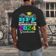 Proud Bff Of Kindergarten Graduate 2024 Graduation Bff Men's Back Print T-Shirt