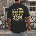 Proud Bonus Mom Of a Class Of 2026 Graduate Graduation 2026 Men's Back Print T-Shirt