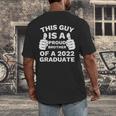 Proud Brother Of 2022 Graduate Class Of 2022 Graduation Men's Back Print T-Shirt